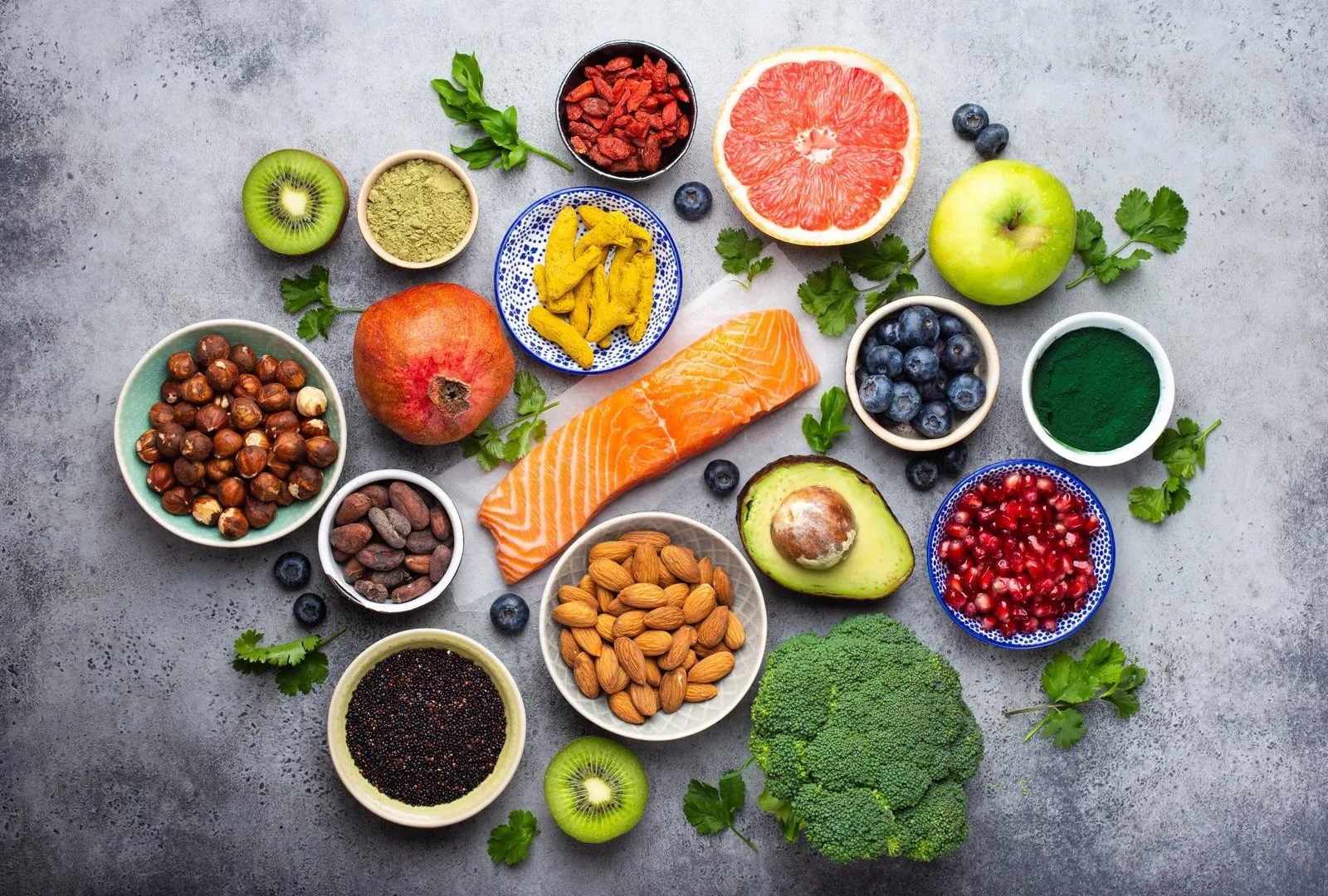 Nutrition supporting natural recovery processes and healing